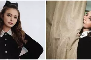 8 Potret Rossa kenakan outfit serba hitam, curi perhatian