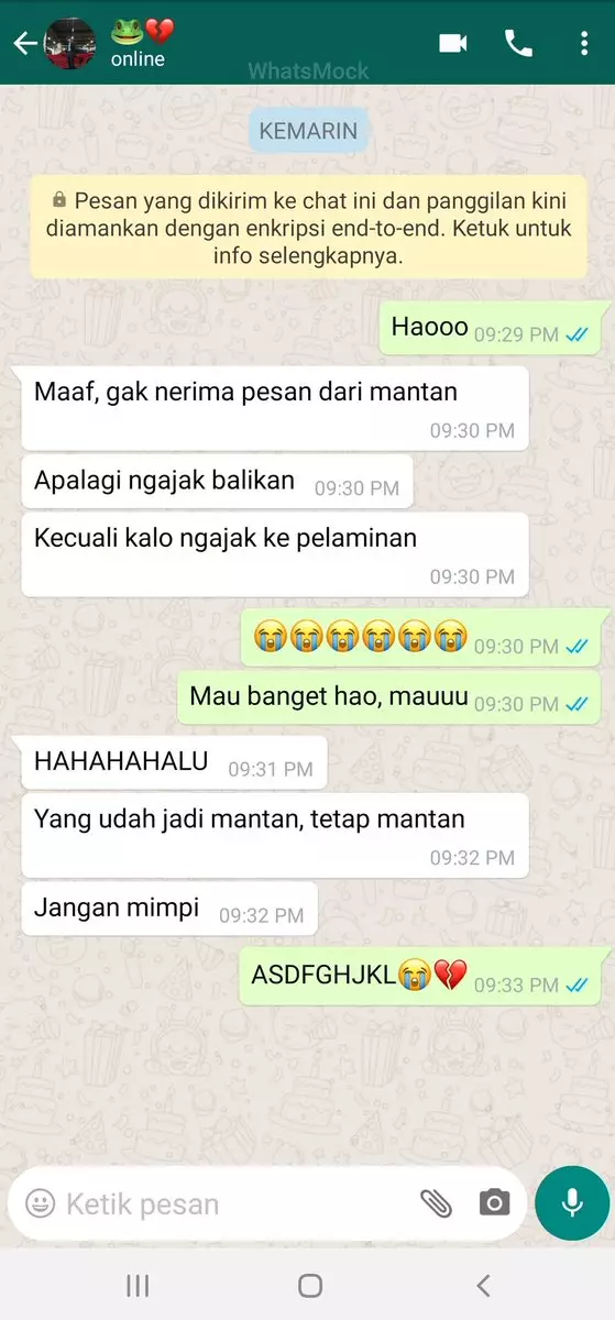 chat bikin mantan nyesel © 2021 instagram.com chat bikin mantan nyesel © 2021 instagram.com