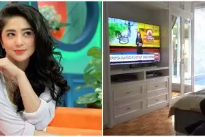 10 Potret rumah lama Dewi Perssik, asri dan dekat sungai