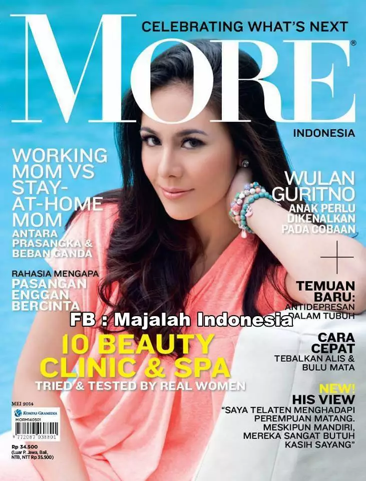 Wulan Guritno jadi cover majalah © 2021 brilio.net Wulan Guritno jadi cover majalah © 2021 brilio.net