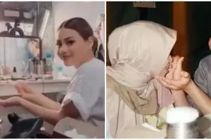 Masih pacaran, gaya 6 seleb saling menyuap makanan ini bikin baper