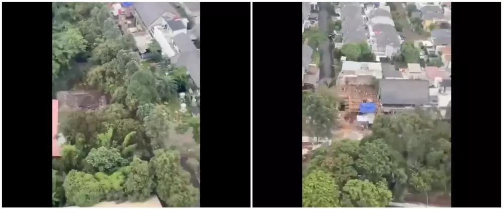 rumah seleb dari udara © 2021 brilio.net