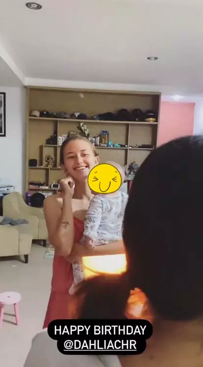 momen ultah Dahlia ke-24 © Instagram momen ultah Dahlia ke-24 © Instagram