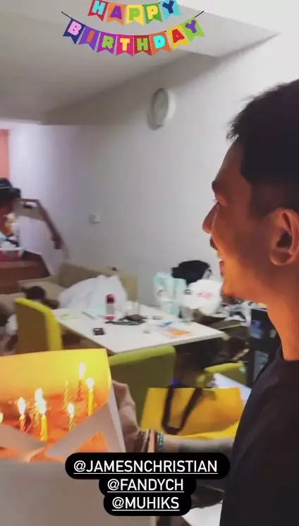 momen ultah Dahlia ke-24 © Instagram momen ultah Dahlia ke-24 © Instagram