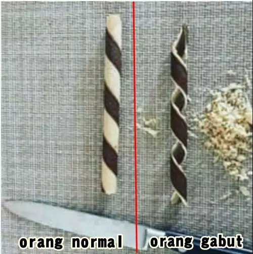 meme lucu orang gabut vs orang normal Berbagai sumber