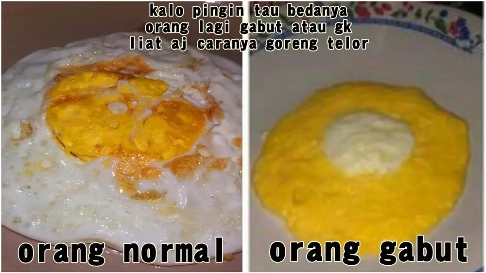 meme lucu orang gabut vs orang normal Berbagai sumber