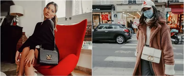 10 Gaya OOTD Alyssa Daguise saat di Paris, selalu pakai tas branded