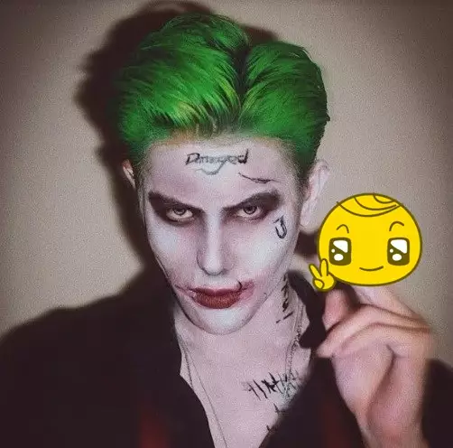 seleb dandan ala joker © Instagram