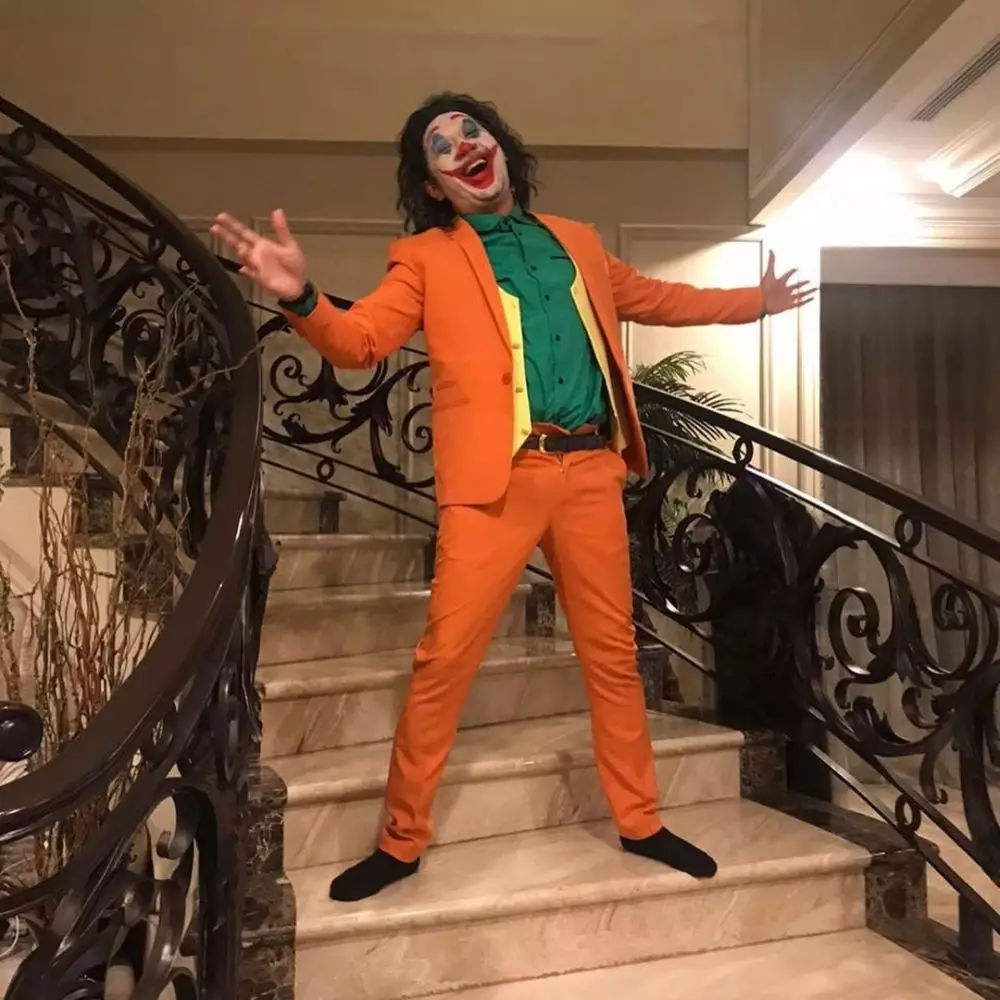 seleb dandan ala joker © Instagram