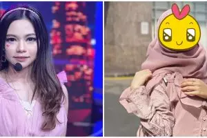 10 Potret Rara LIDA kenakan hijab, memesona dan bikin pangling