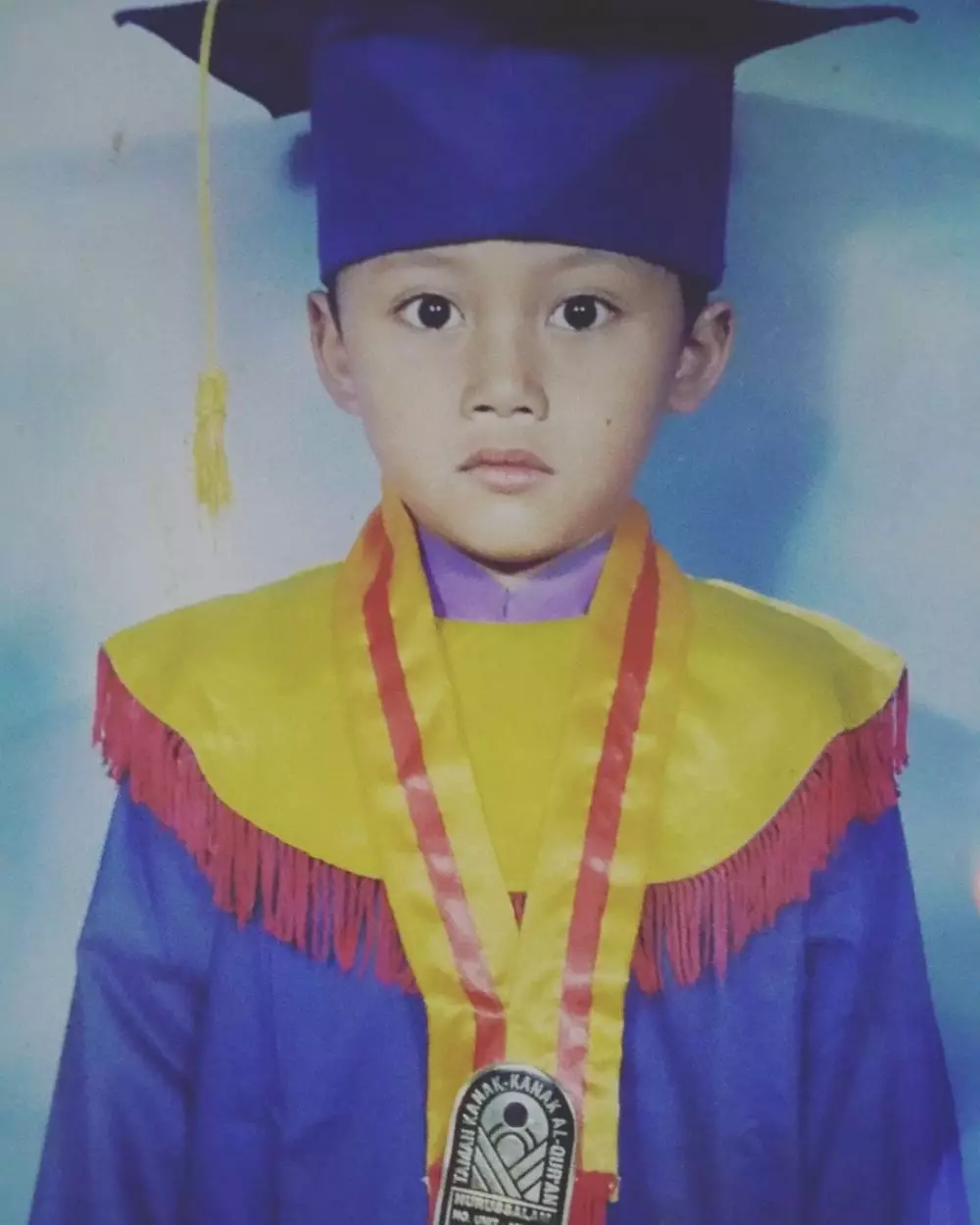 potret seleb cowok saat masih tk © Instagram