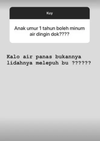 tanya jawab dokter anak kocak Instagram