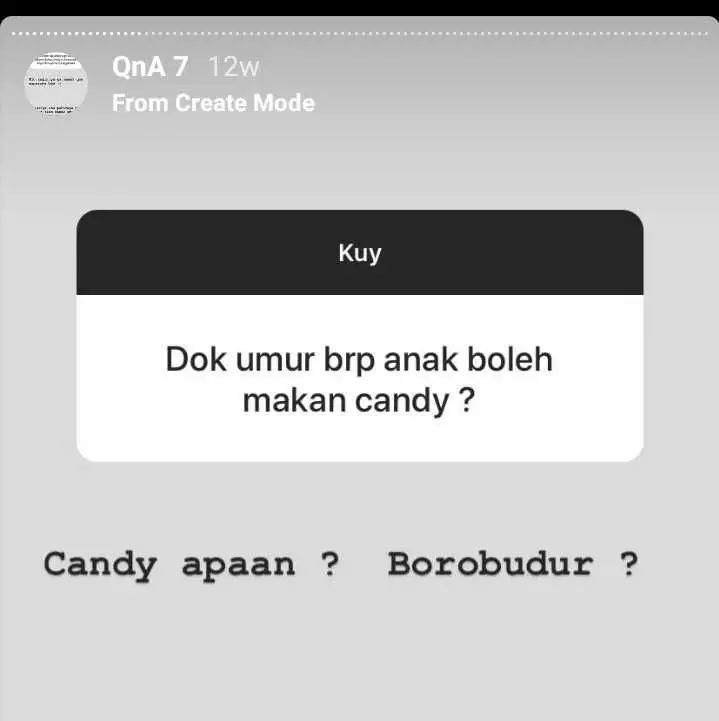 tanya jawab dokter anak kocak Instagram