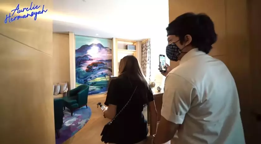 calon kamar pengantin atta dan aurel © YouTube