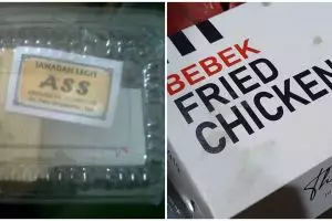 12 Tulisan lucu di kemasan makanan ini bikin customer nyengir