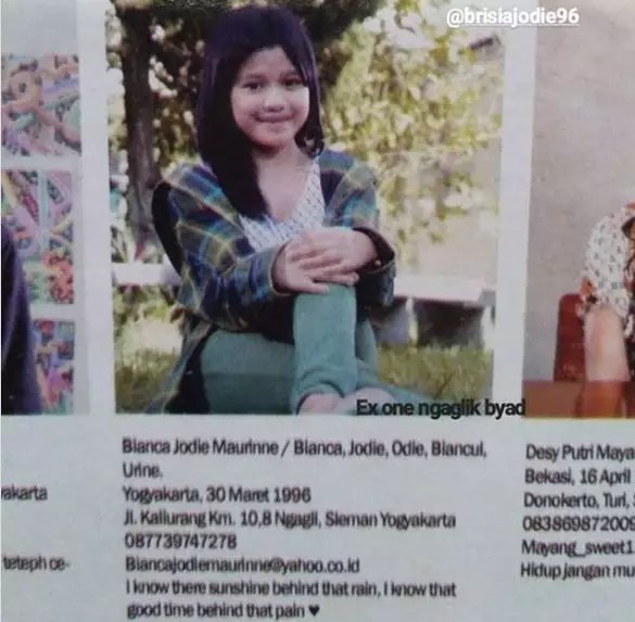 potret lawas penyanyi cantik saat sma  © berbagai sumber