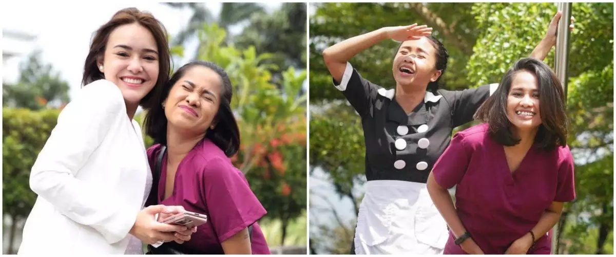 Jadi ART di Ikatan Cinta, ini 10 gaya Chika Waode di keseharian