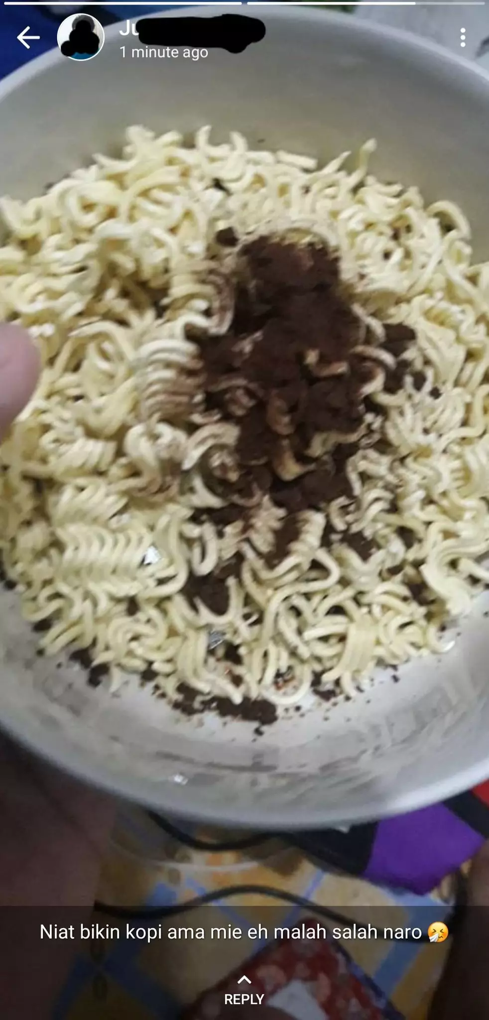 Momen masak apes © berbagai sumber