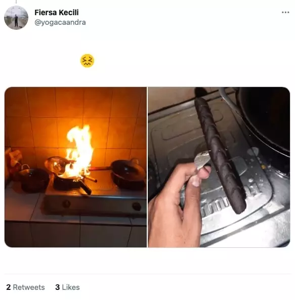 Momen masak apes © berbagai sumber