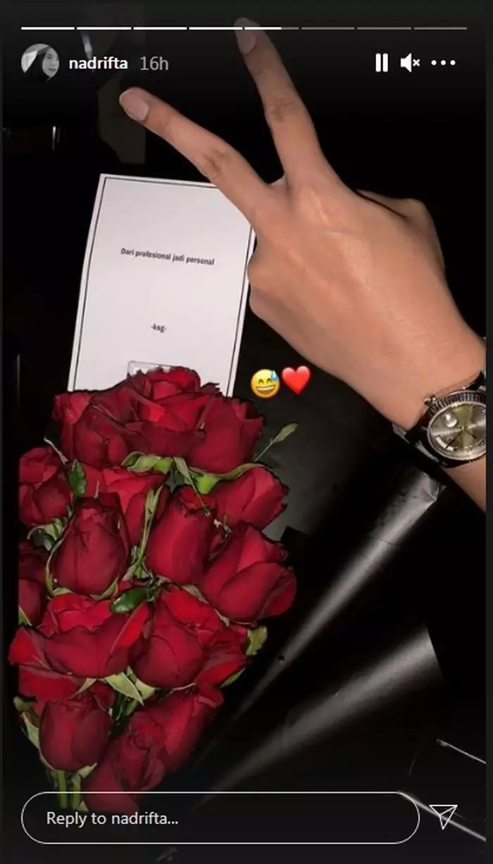 Momen kebersamaan Kaesang dan Nadya © Instagram