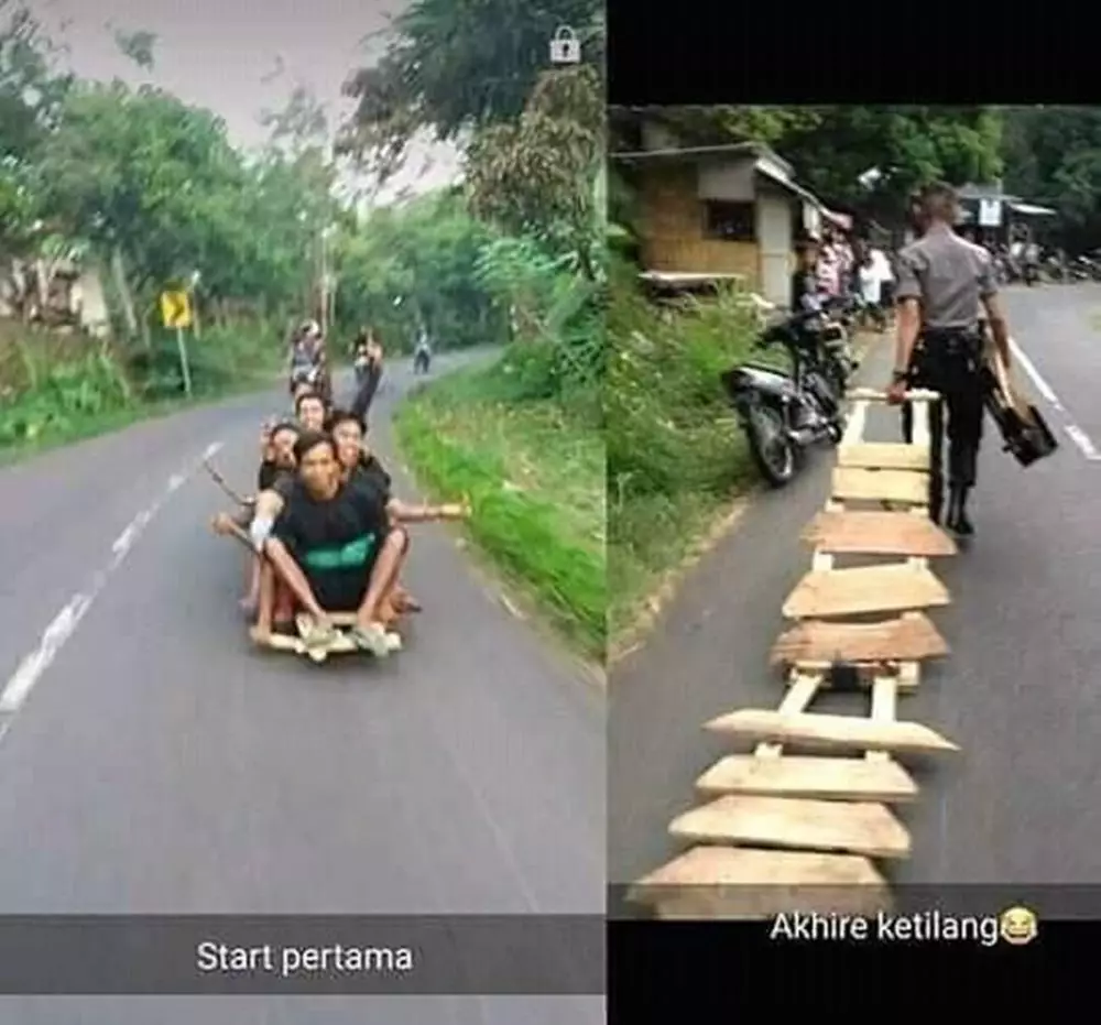 apes saat ngumpul bareng temen © Instagram