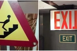 10 Desain gagal papan pemberitahuan ini bikin mikir keras