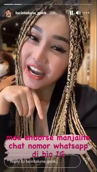 Lucinta Luna terbaru usai bebas © Instagram & YouTube Lucinta Luna terbaru usai bebas © Instagram & YouTube