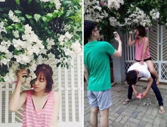 pose kocak fotoin teman © Berbagai Sumber