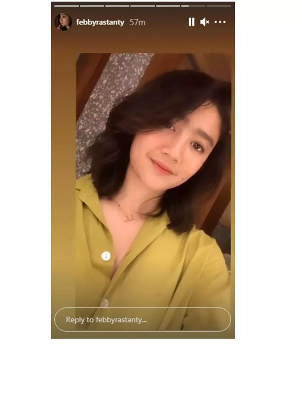 Febby Rastanty tampil dengan rambut pendek Instagram Febby Rastanty tampil dengan rambut pendek Instagram