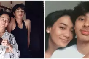 10 Potret kompak Ananda Lontoh dan anak sulungnya, bak kakak-adik