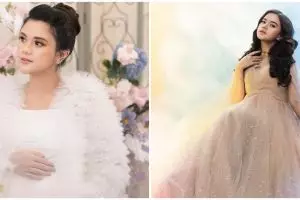 10 Pemotretan maternity Audi Marissa dalam berbagai tema