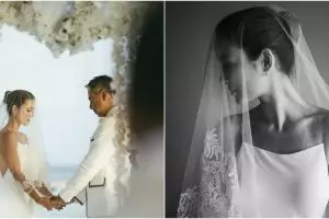 6 Momen pernikahan Julie Estelle, diselenggarakan di Maldives