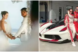 10 Potret perjalanan cinta Julie Estelle dan David Tjiptobiantoro