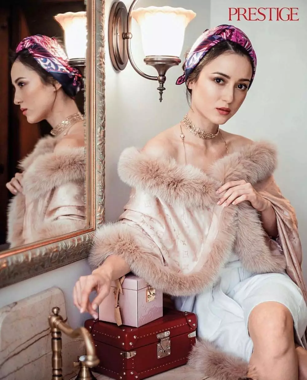 Potret Julie Estelle bermakeup tebal © 2021 brilio.net