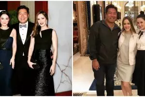 9 Momen akrab Cathy Sharon dengan Julie Estelle & David Tjiptobiantoro