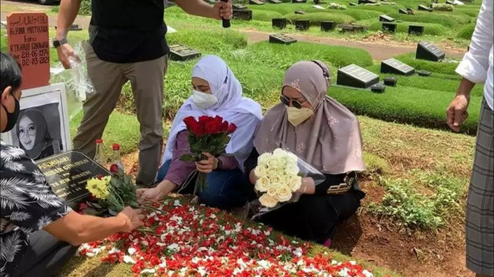 Potret seleb Tanah Air ziarah ke makam Rina Gunawan Kapanlagi.com © 2021 brilio.net Potret seleb Tanah Air ziarah ke makam Rina Gunawan Kapanlagi.com © 2021 brilio.net