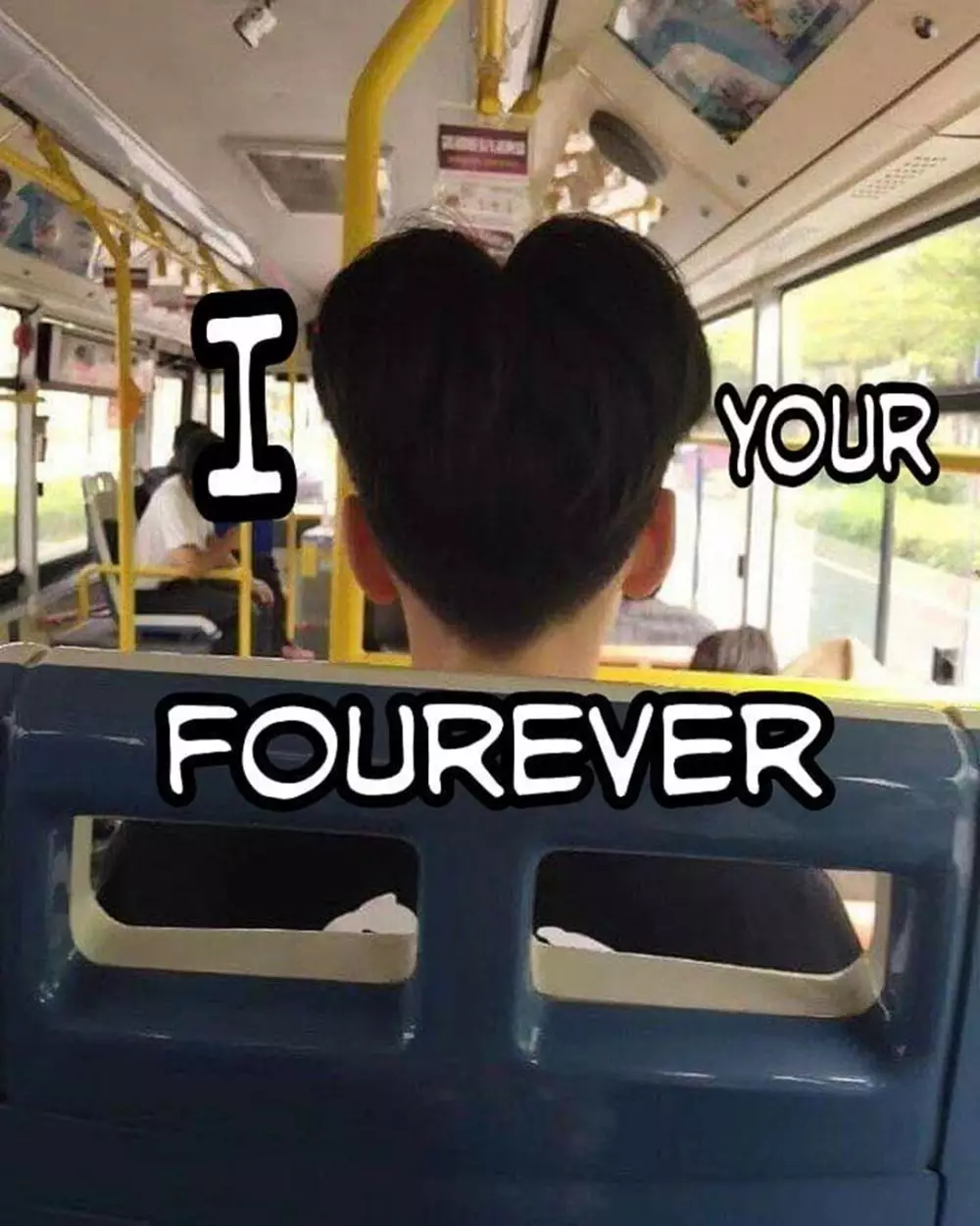 penampakan bentuk love © Instagram