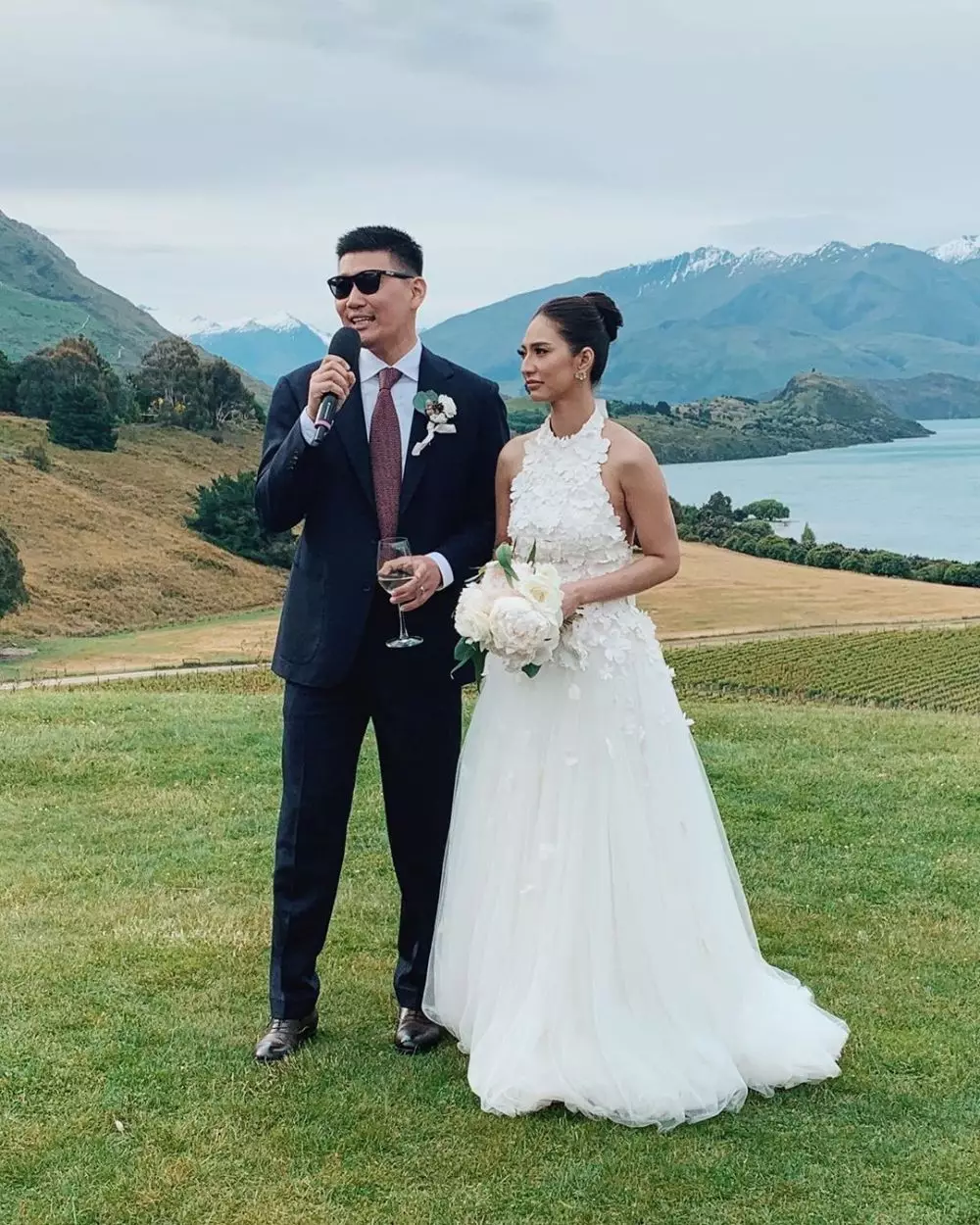 Momen pernikahan seleb di luar negeri © Instagram