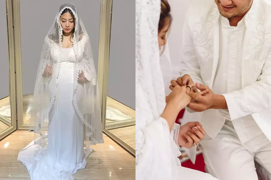 Momen pernikahan seleb di luar negeri © Instagram