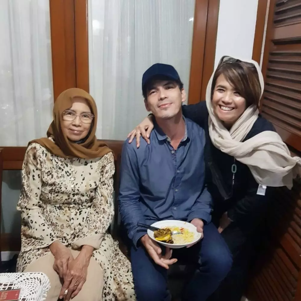 momen tahlilan Rina Gunawan ©Instagram