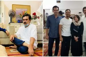 9 Momen Teddy Syach gelar tahlilan Rina Gunawan, penuh haru