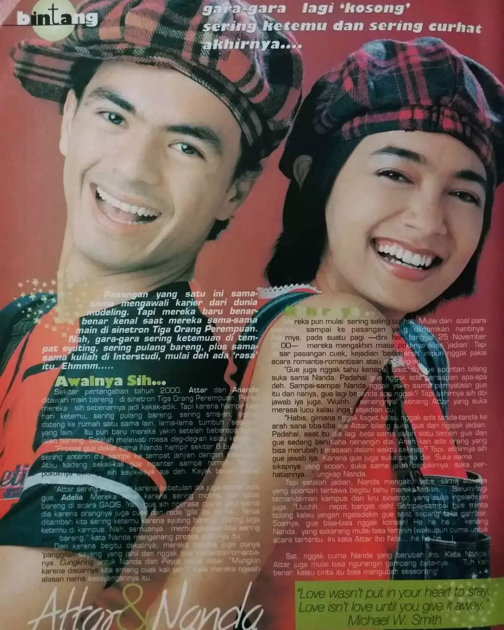 Potret lawas Ananda Lontoh © Instagram