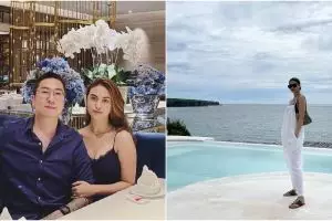 8 Potret Marcella Daryanani saat honeymoon, tak banyak ekspos suami