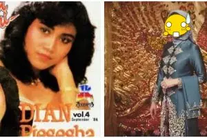 10 Transformasi Dian Piesesha yang makin memesona di usia 60 tahun