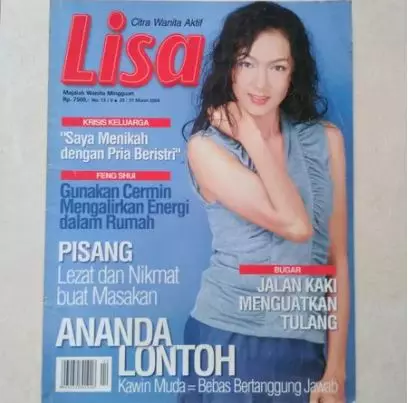 Ananda Lontoh jadi cover majalah © 2021 brilio.net Ananda Lontoh jadi cover majalah © 2021 brilio.net