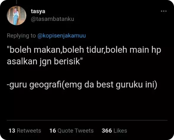Kalimat andalan guru di kelas © berbagai sumber