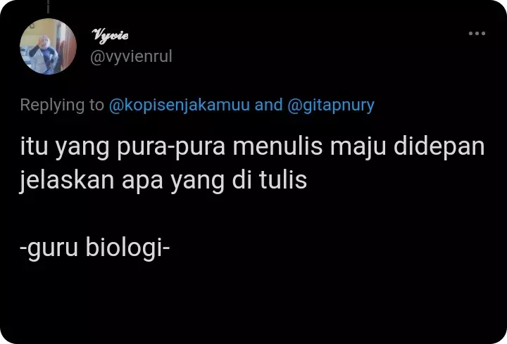 Kalimat andalan guru di kelas © berbagai sumber