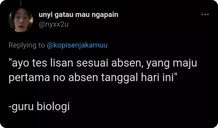 Kalimat andalan guru di kelas © berbagai sumber
