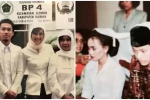 Potret 6 pasang seleb menikah di KUA, sederhana dan penuh kebahagiaan