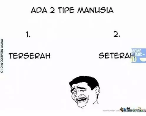 meme lucu beda cara berpikir orang Berbagai sumber
